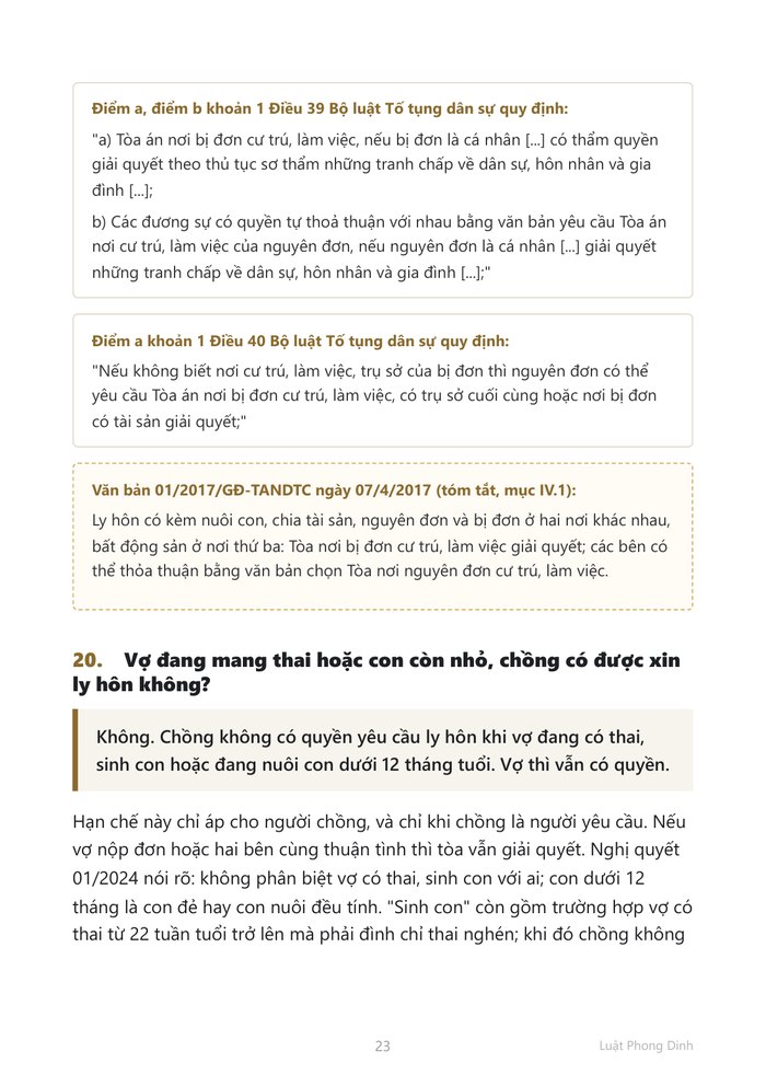 Một trang trong cẩm nang